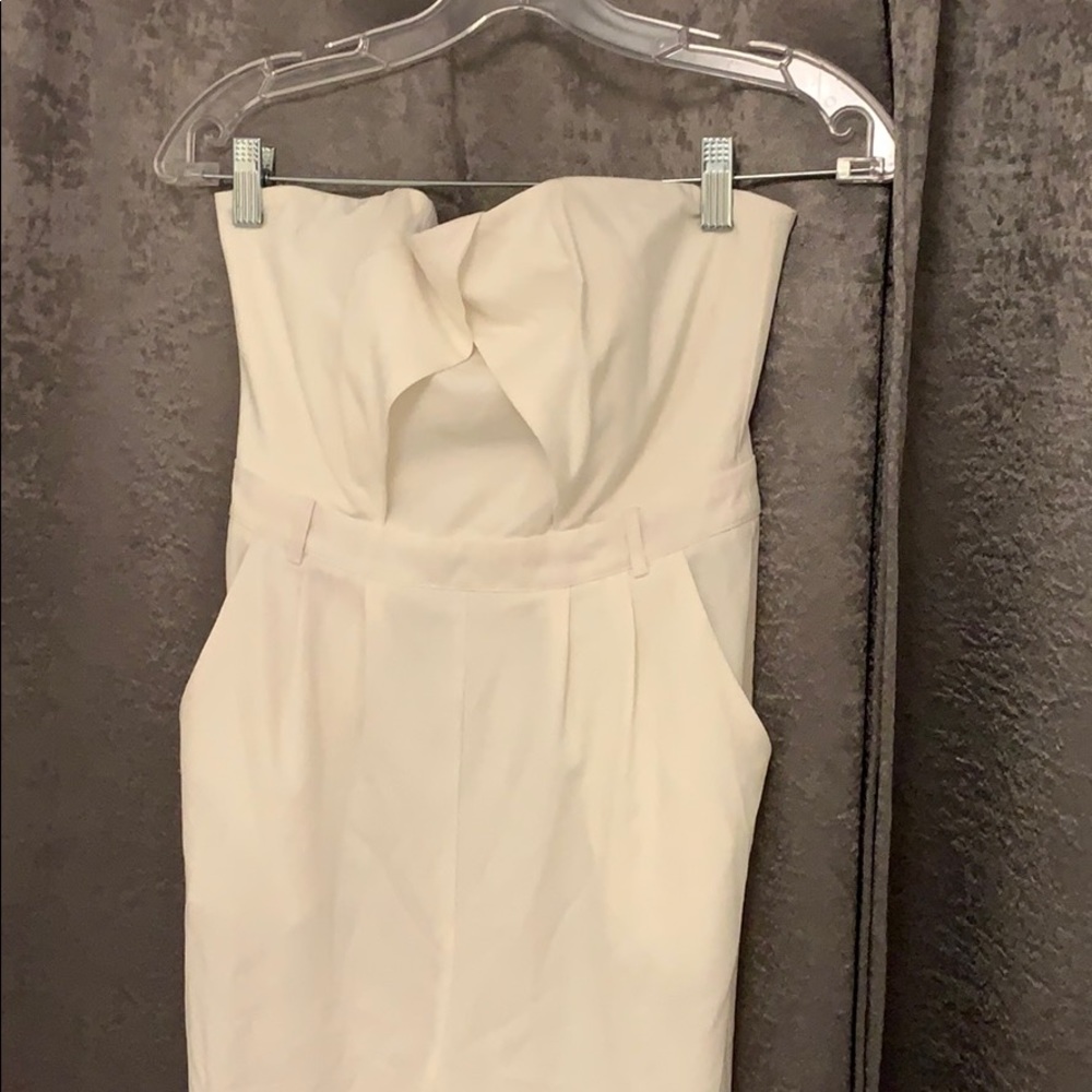 Latiste by AMY white jumpsuit